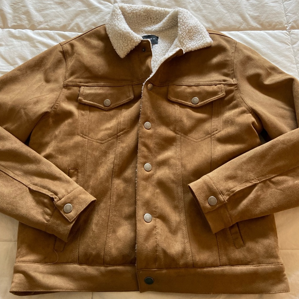 Suede bomber Jacket